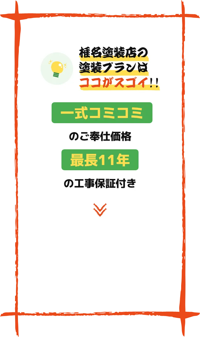 椎名塗装店の塗装プランはココがスゴイ!!